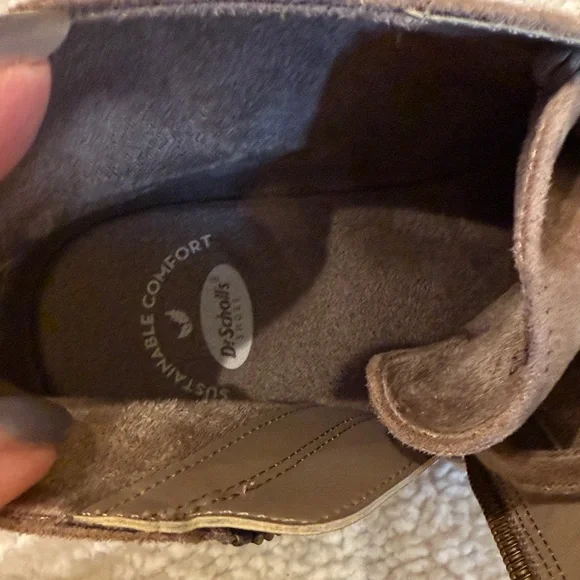 Dr Scholls wedge Ankle Boots nwot - Picture 3 of 13